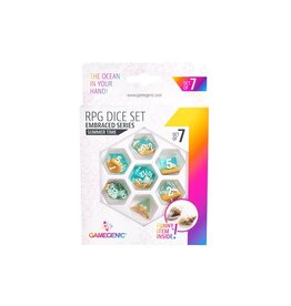 Dice: 7pc: Embraced Series: Summer Time