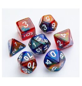 Dice: 7pc: Galaxy Series: Mars