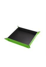 Magnetic Dice Tray: Square: Black / Green