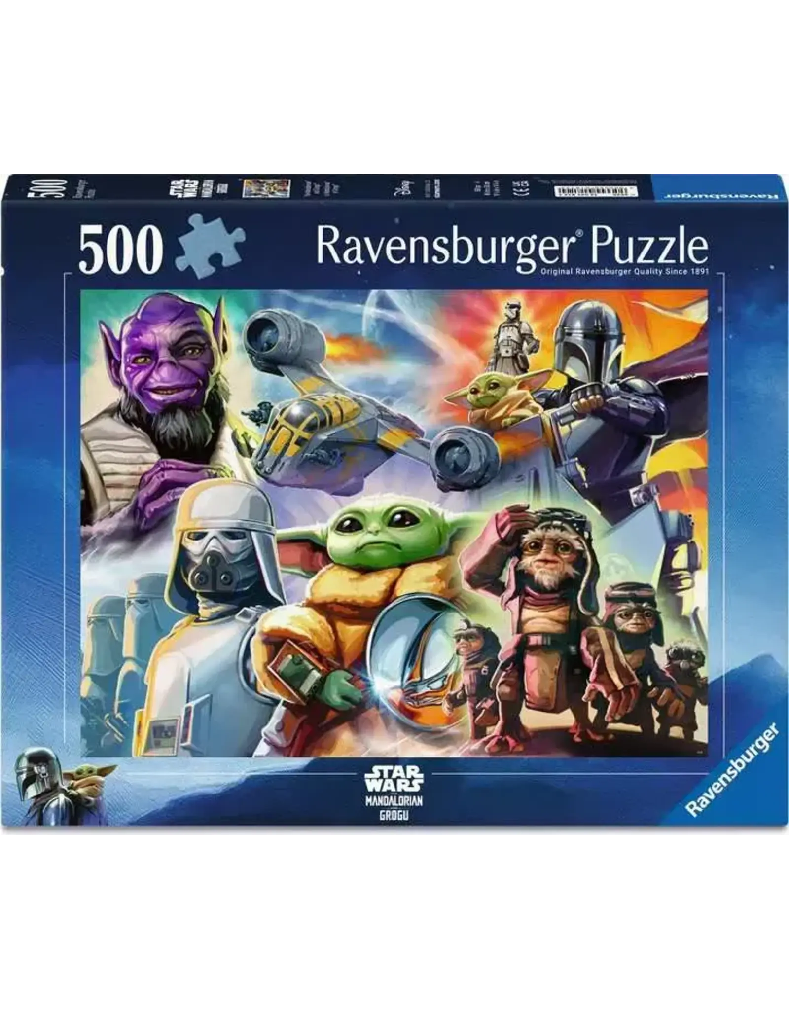 Ravensburger The Mandalorian and Grogu 500pc