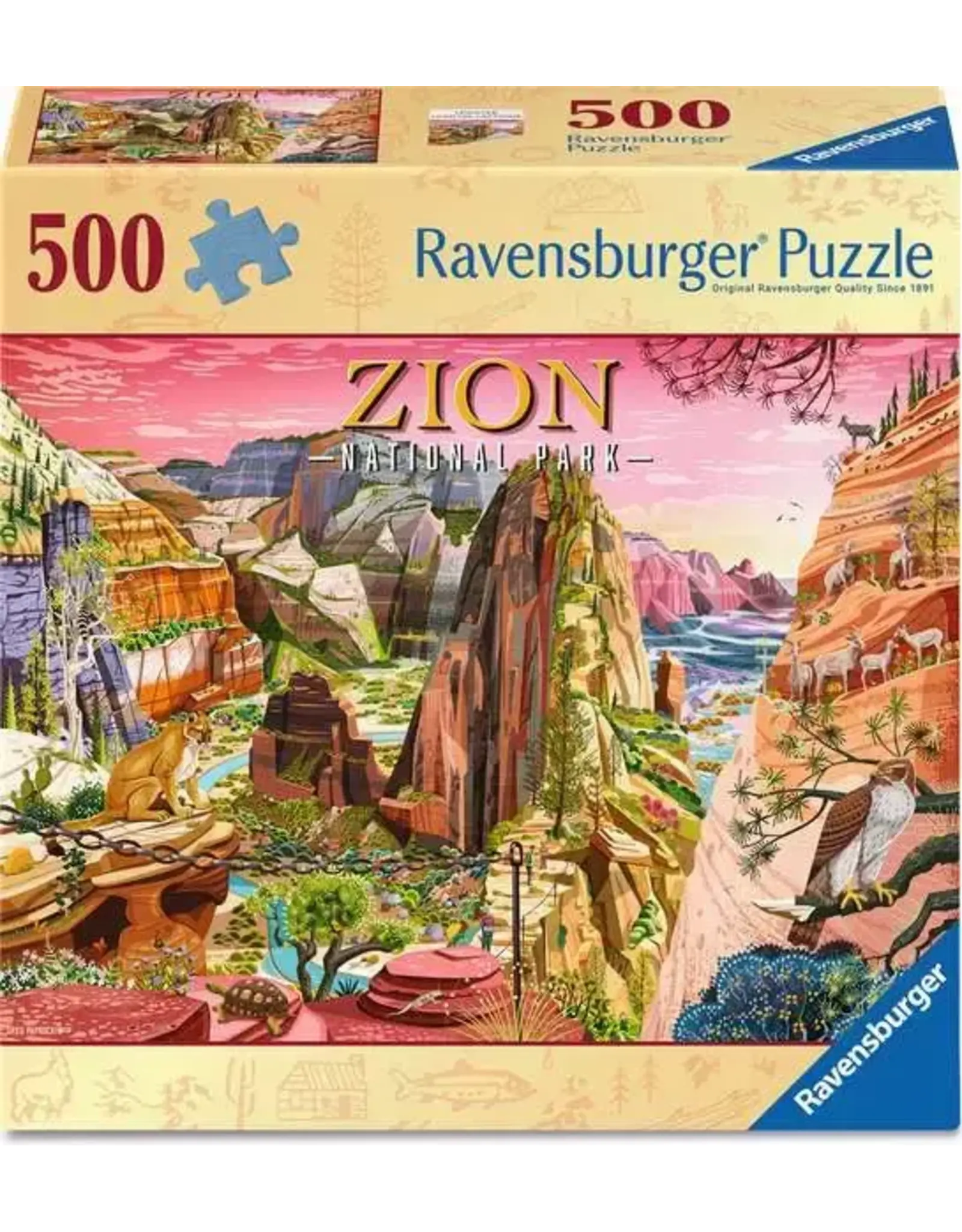 Ravensburger Greg Paprocki: Zion National Park 500pc