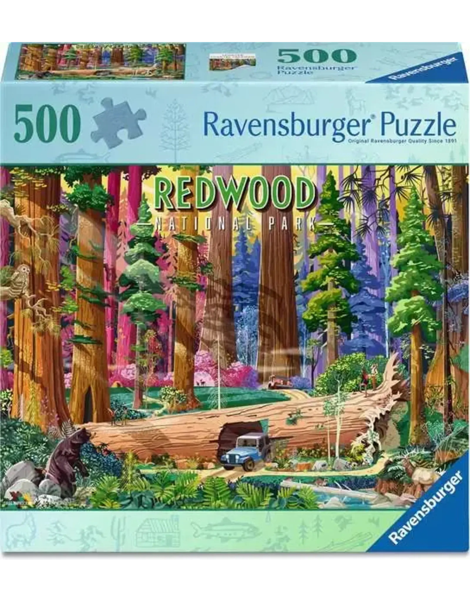 Ravensburger Greg Paprocki: Redwood National Park 500pc