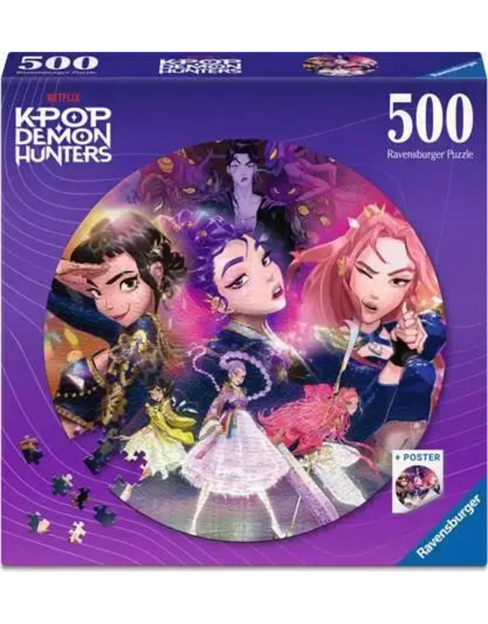 Ravensburger K-Pop Demon Hunters - For the fans! 500pc