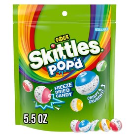 Skittles Popd Sour Freeze Dried Candy