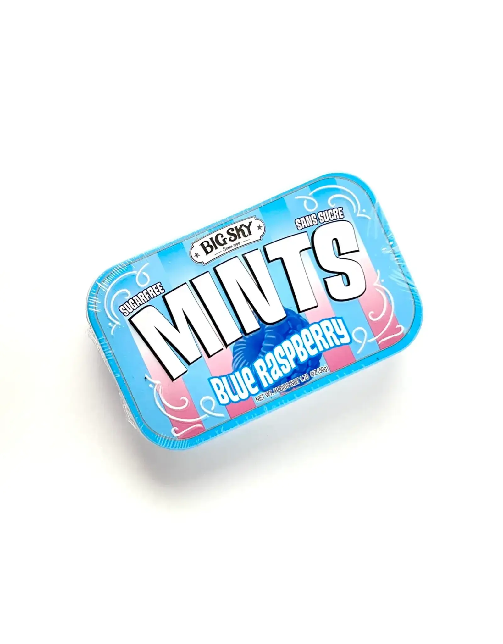Big Sky Mints Sugar Free Blue Raspberry