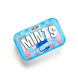 Big Sky Mints Sugar Free Blue Raspberry