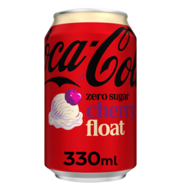 Coke Cherry Float Zero (British)