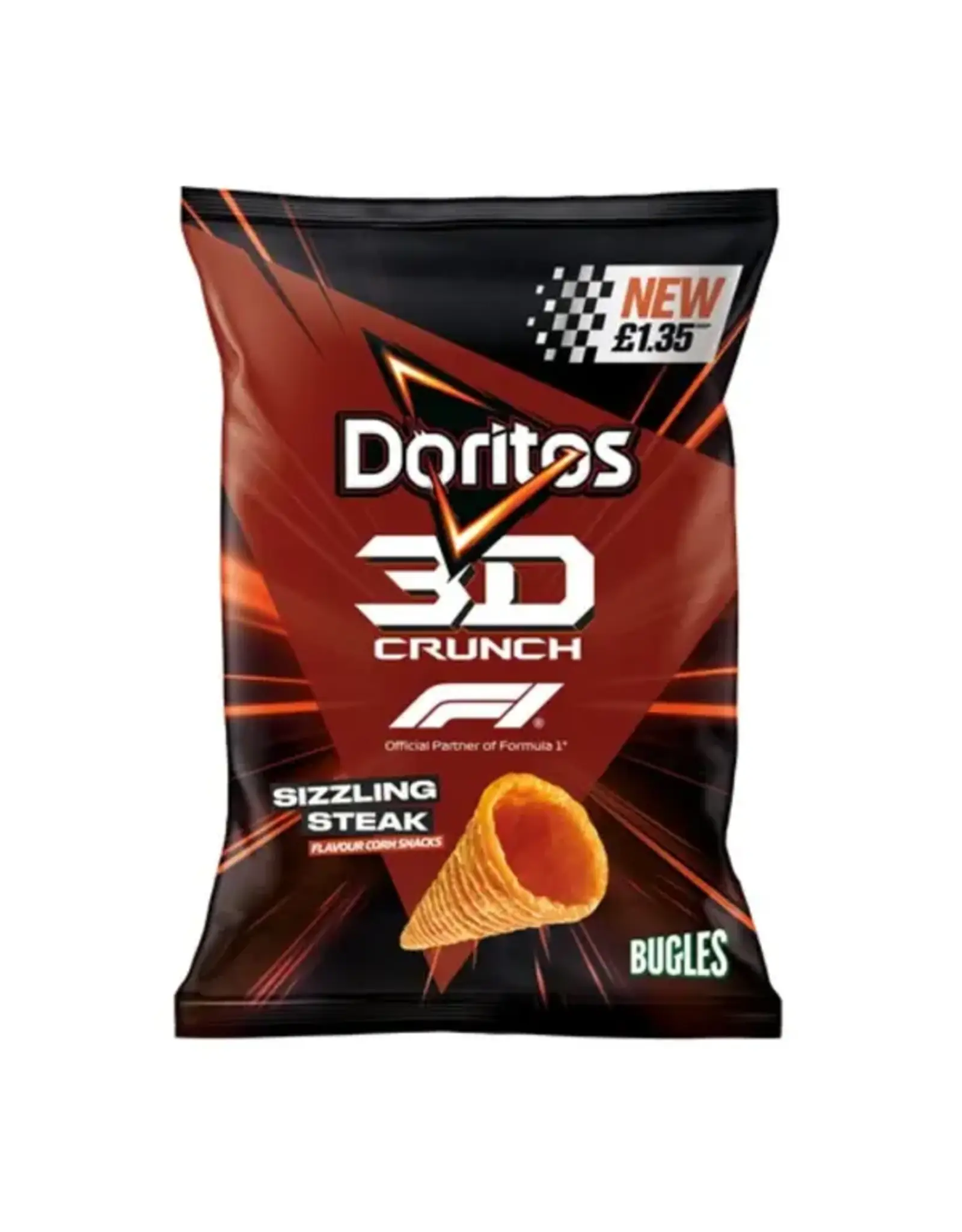 Doritos 3D Grab Bag - Sizzling Steak (British)