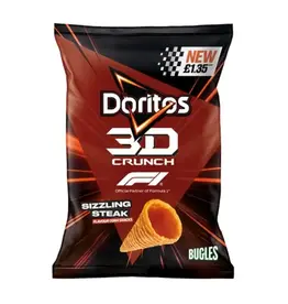 Doritos 3D Grab Bag - Sizzling Steak (British)