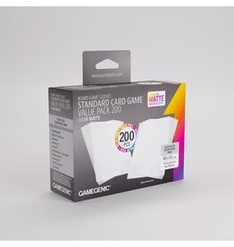 Sleeves: Gamegenic: Matte Standard Card Game Value Pack (200)