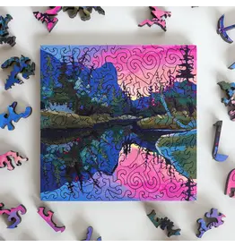 StumpCraft Summer Storm on Ha Ling by Kat Wright 77pc Mini Puzzle