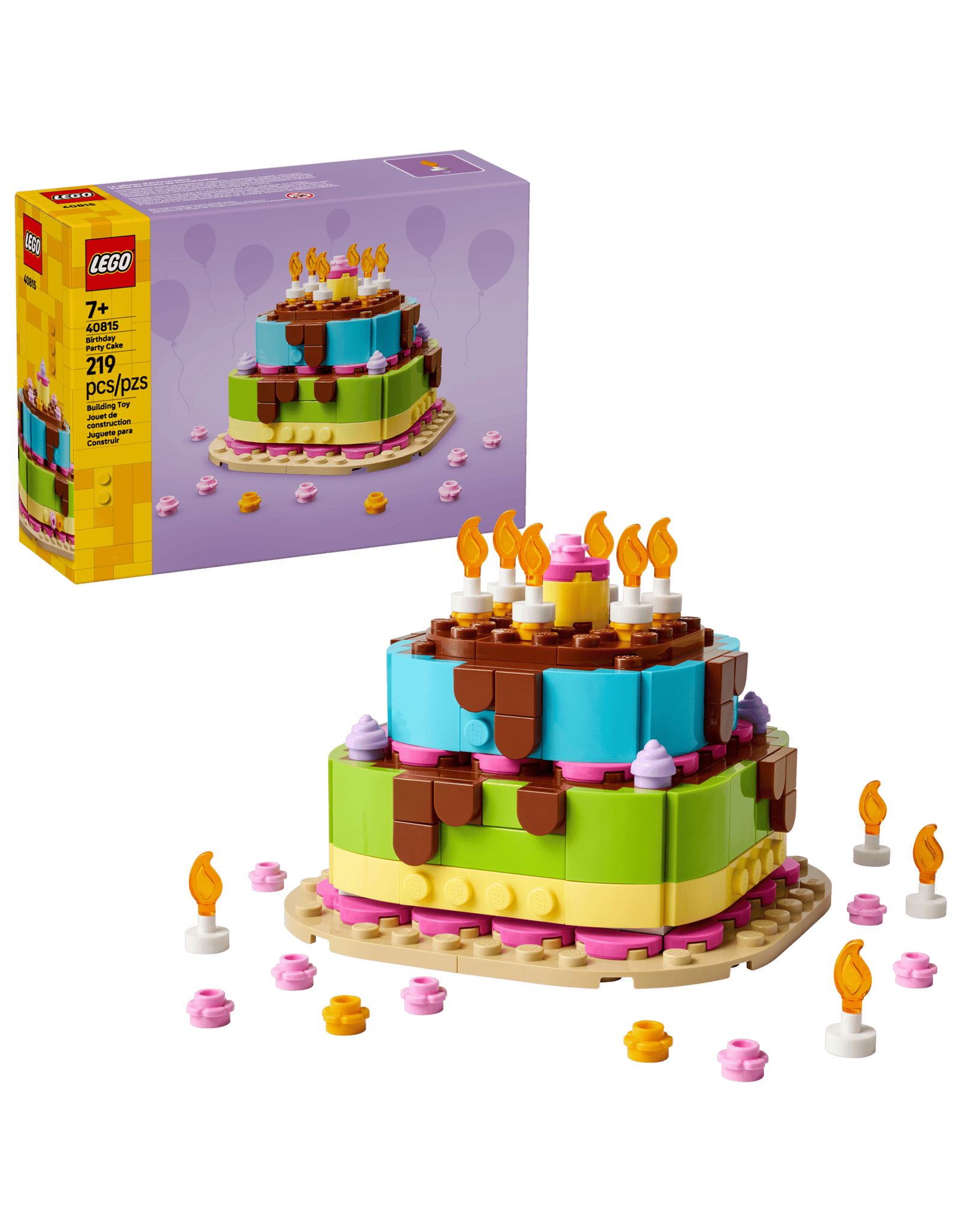 Lego Birthday Party Cake