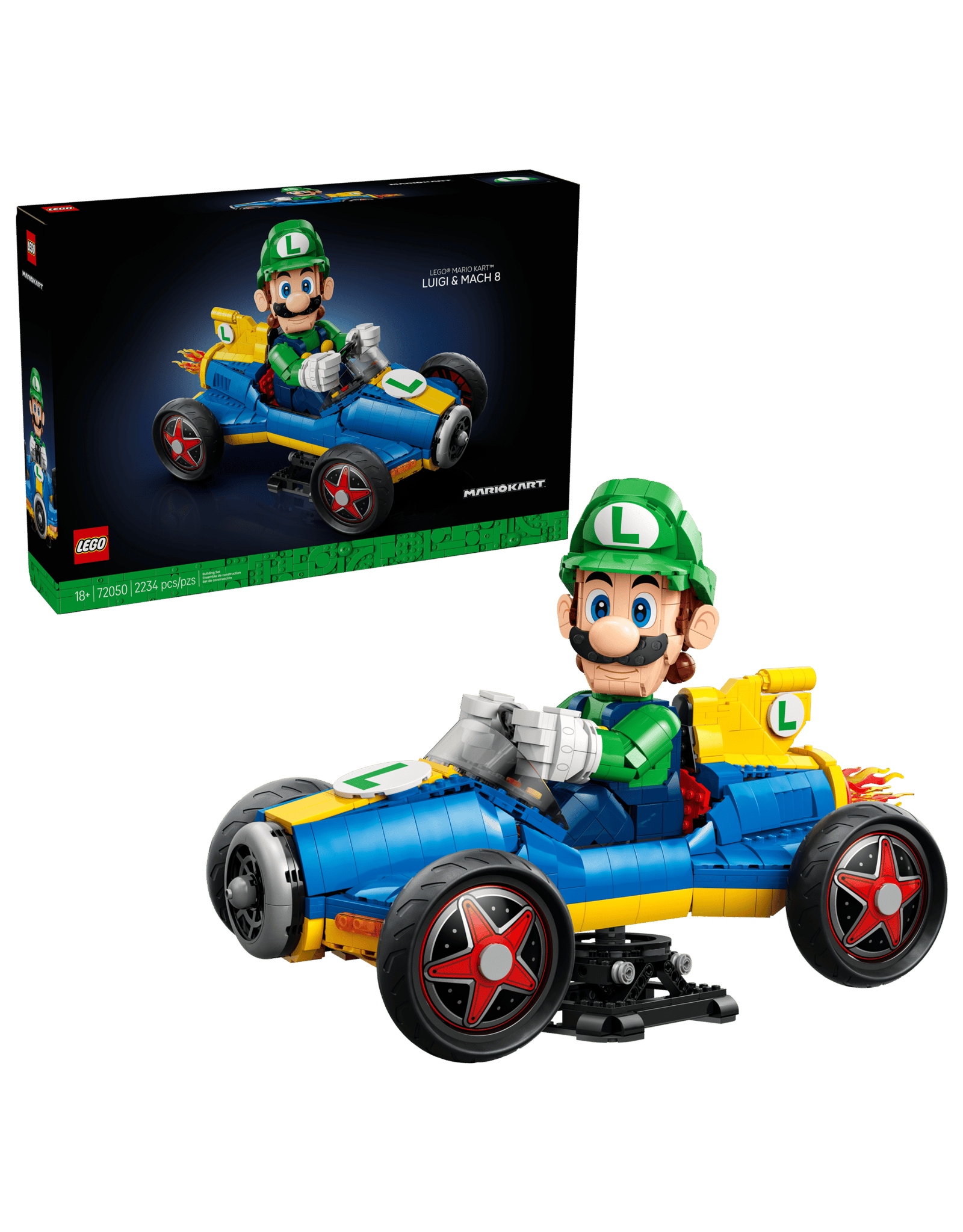 Lego Mario Kart – Luigi & Mach 8