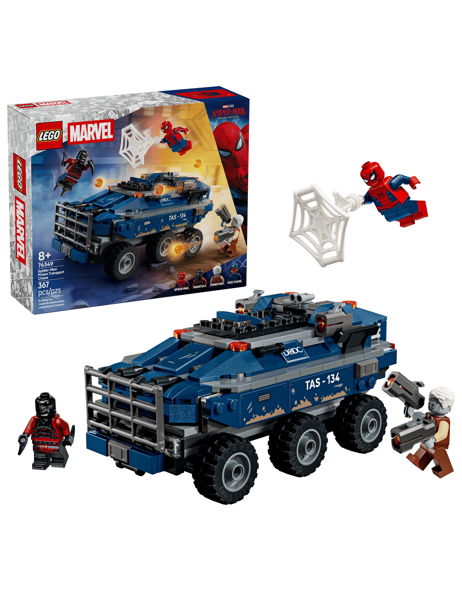Lego Spider-Man Prison Transport Chase