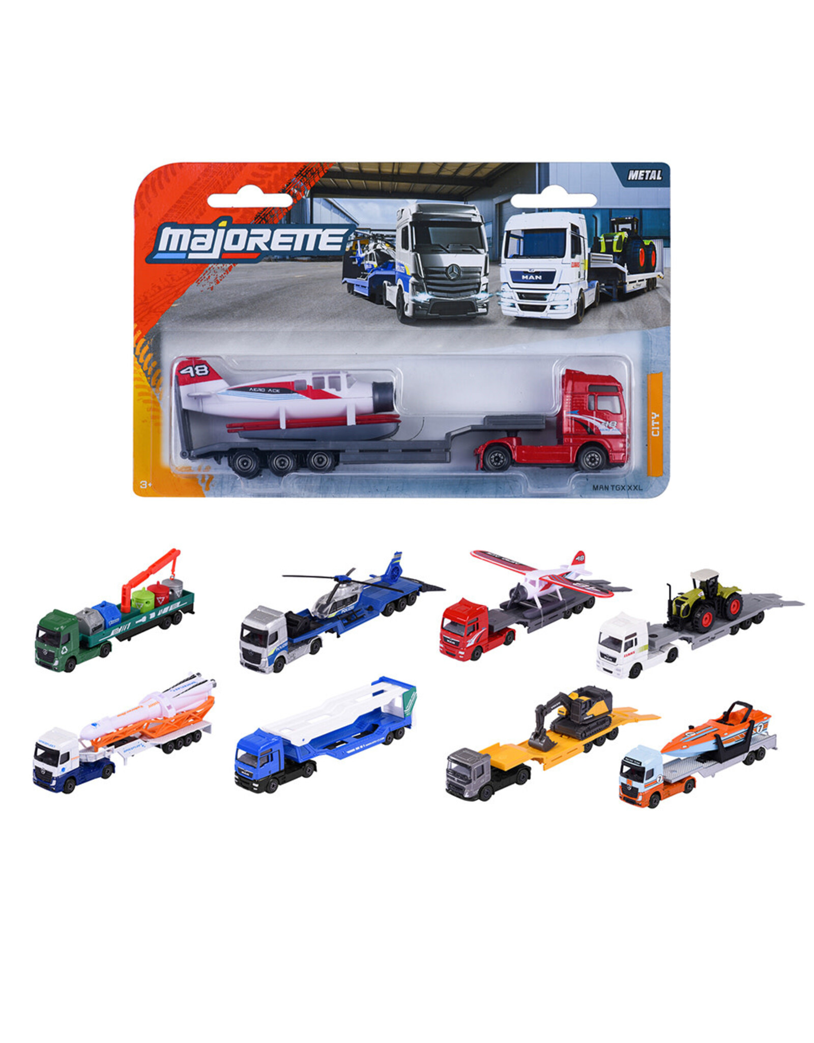 Majorette - City Transporter Assorted