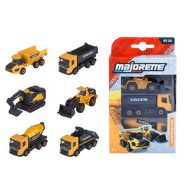 Majorette - Volvo Construction 3 Pieces Set Assorted