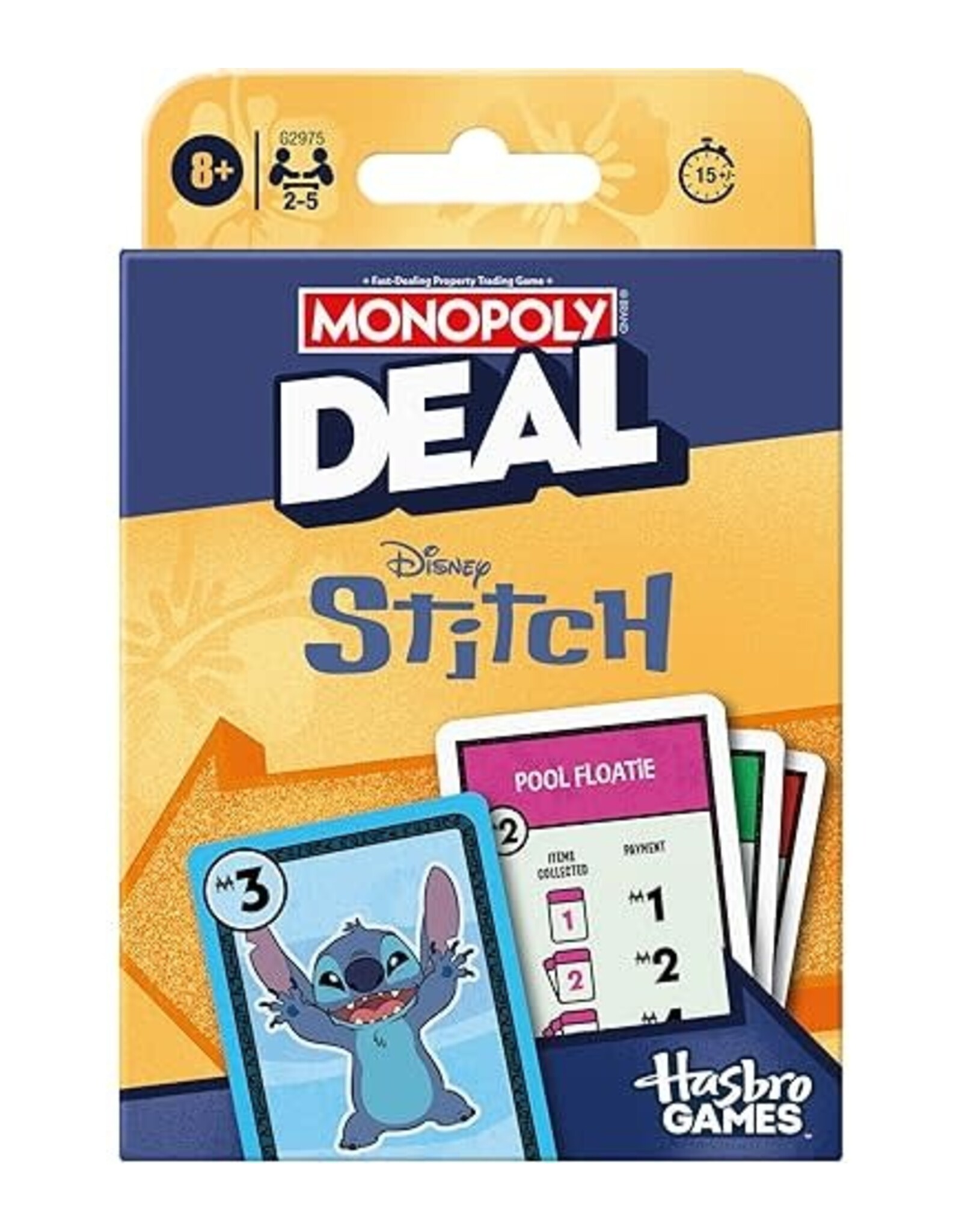 Hasbro Monopoly Deal - Stitch