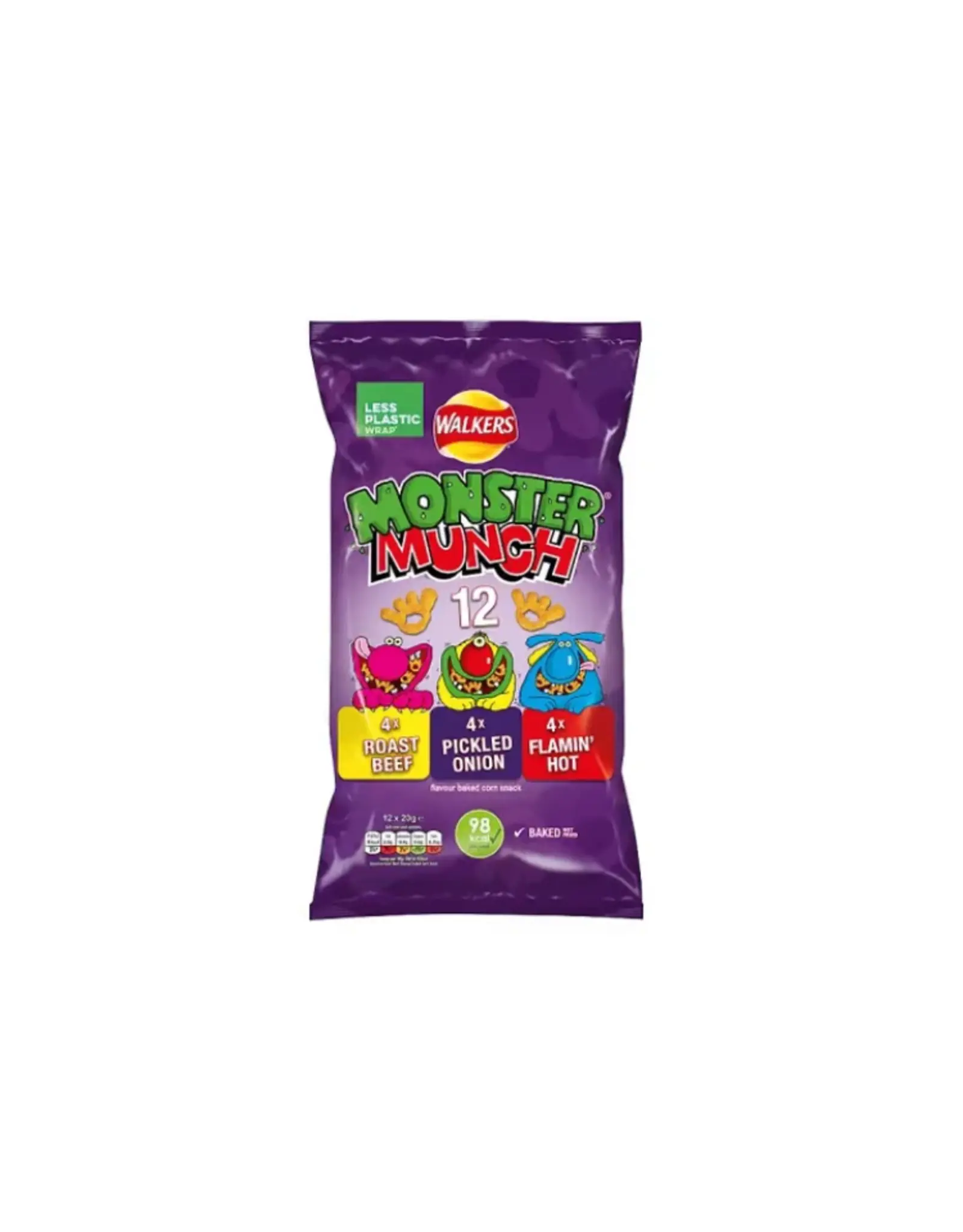 Monster Munch Multipack - Variety 12pk (British)