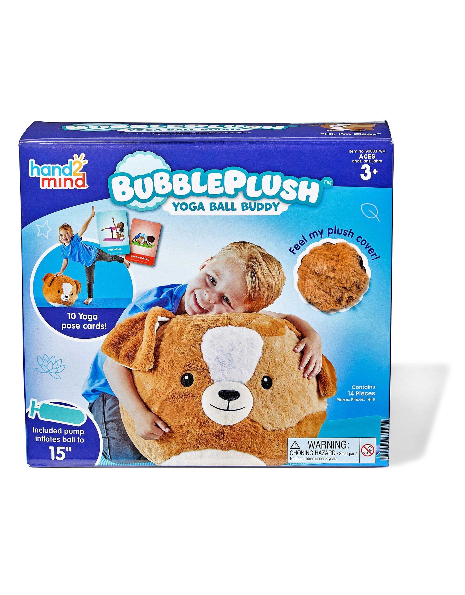 Bubbleplush Yoga Ball Buddy - Puppy