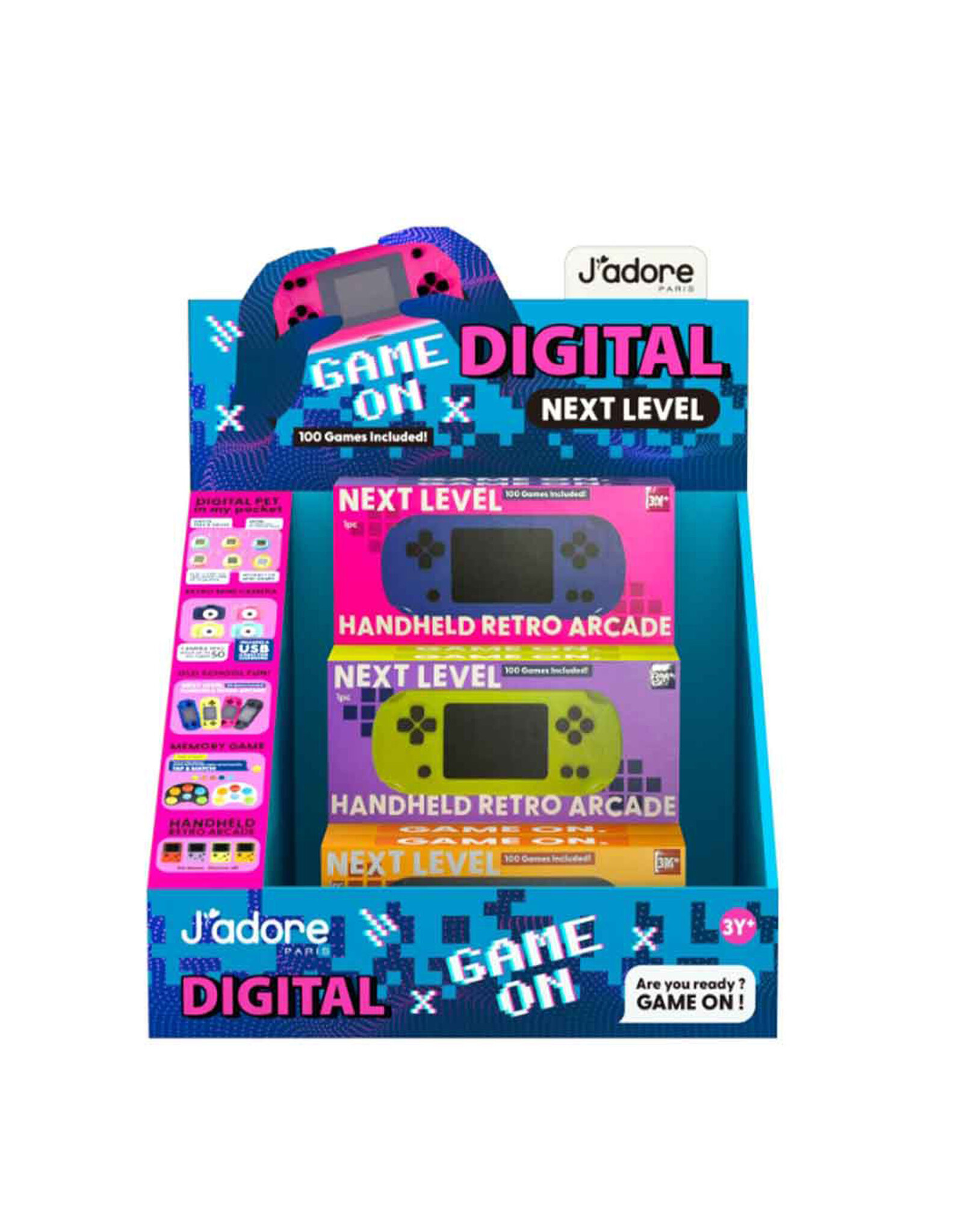 Handheld Retro Arcade (Horizontal)