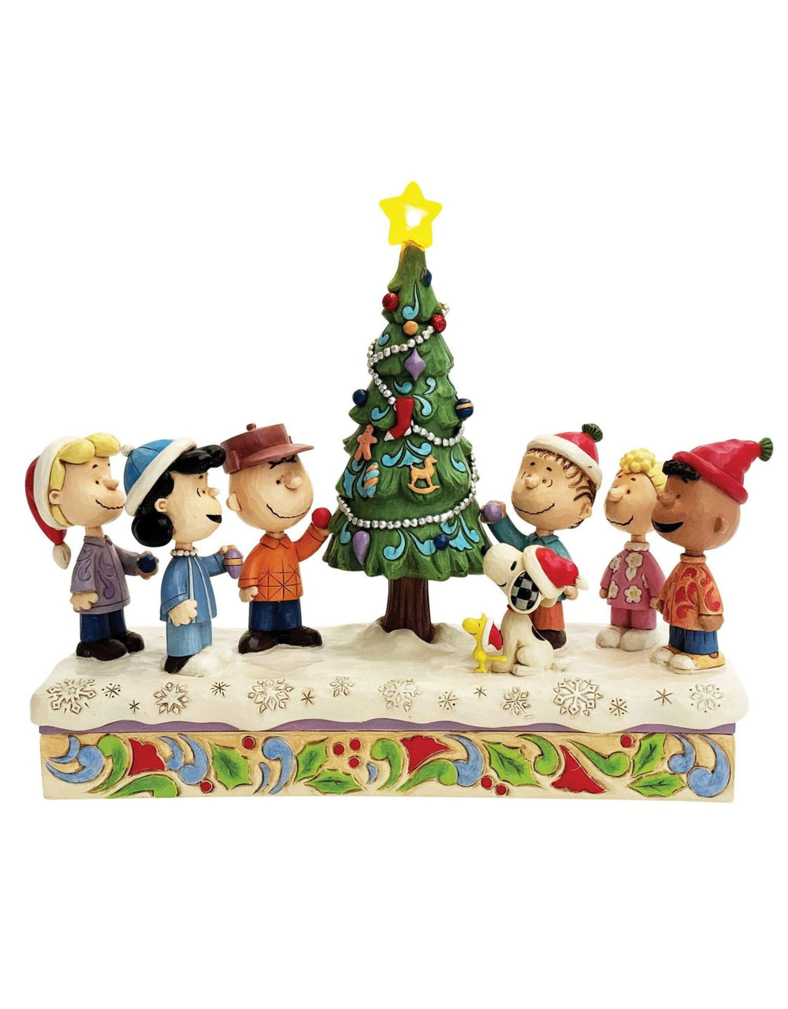 Jim Shore Peanuts Gang Decorating Tree