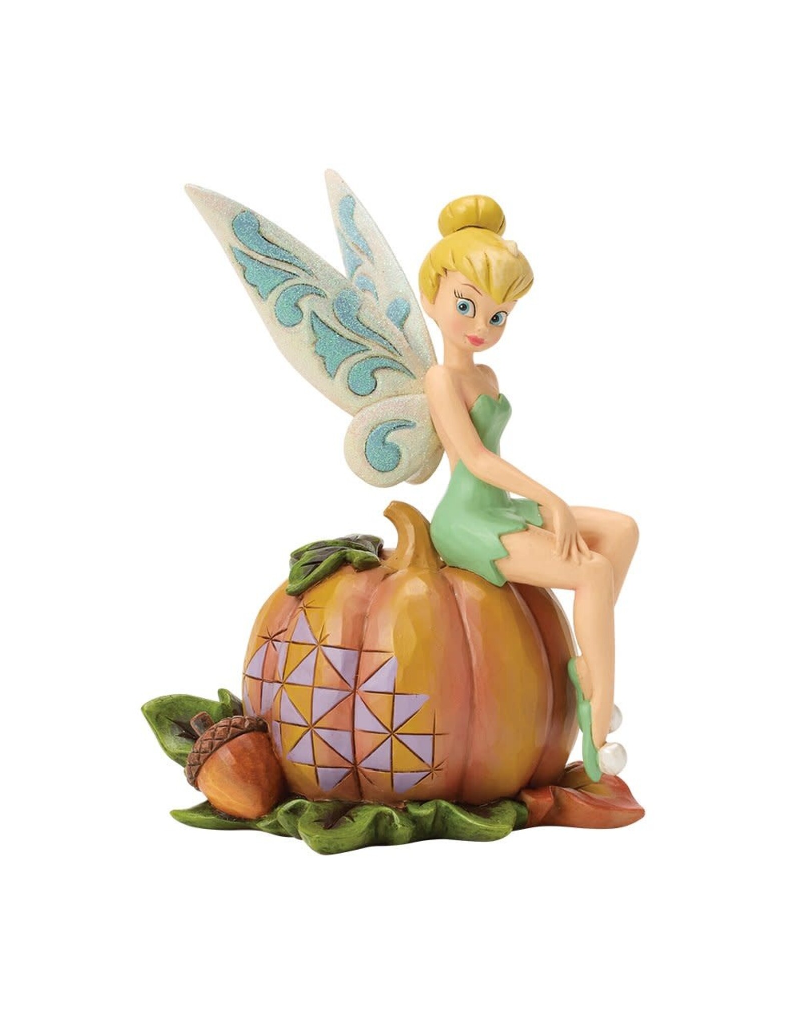 Jim Shore Tinker Bell on Pumpkin