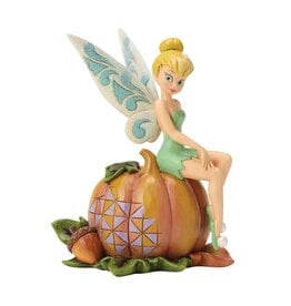 Jim Shore Tinker Bell on Pumpkin