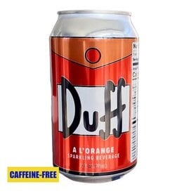 Simpsons Duff A L'Orange Sparkling Beverage Can