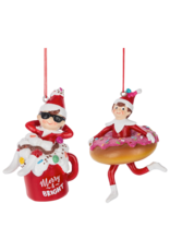 Ganz Sweet Shop Elf Ornaments Assorted