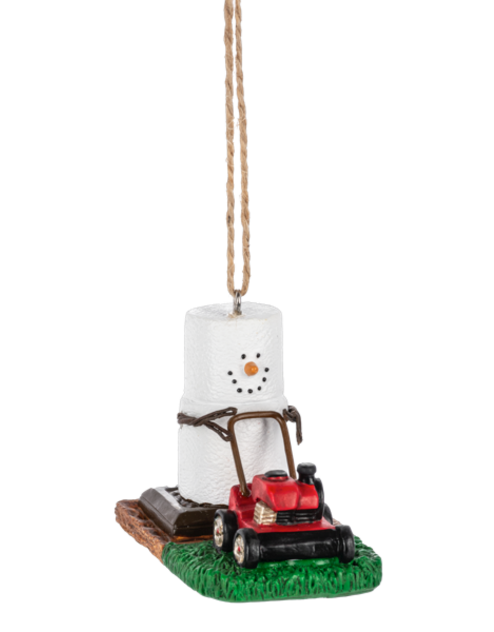 Ganz S'mores Lawn Mowing Ornament