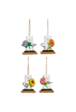 Ganz S'mores with Flower Ornaments Assorted