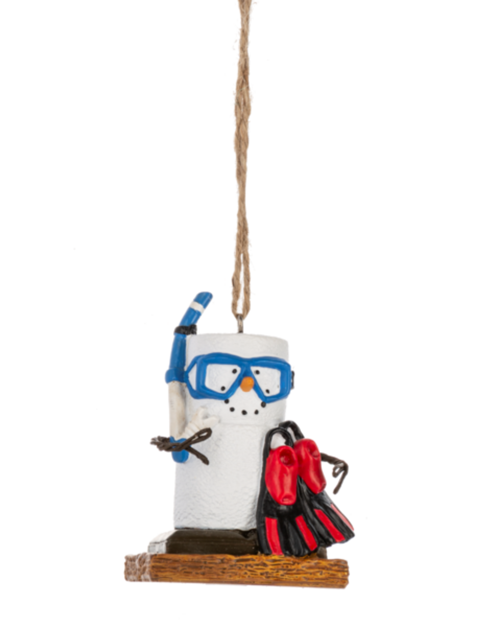 Ganz S'mores Snorkeling Ornament