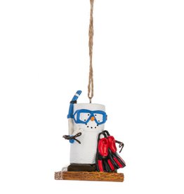 Ganz S'mores Snorkeling Ornament
