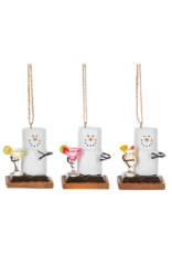 Ganz S'mores Happy Hour Ornaments Assorted