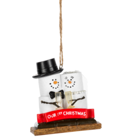 Ganz S'mores Ornament - Our 1st Christmas