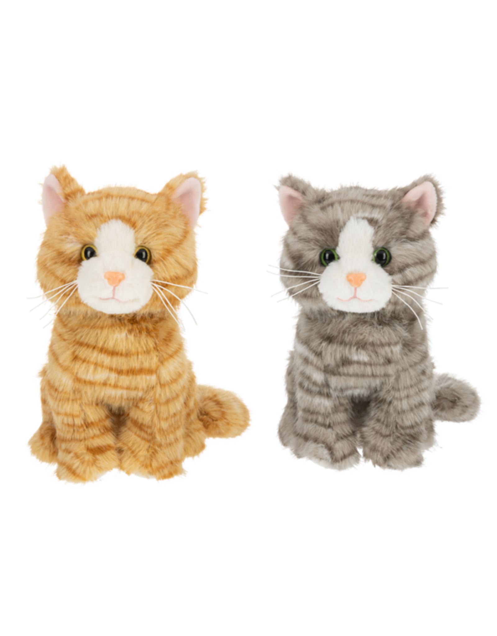 Ganz Peach & Dusty Tabby Cats Assorted