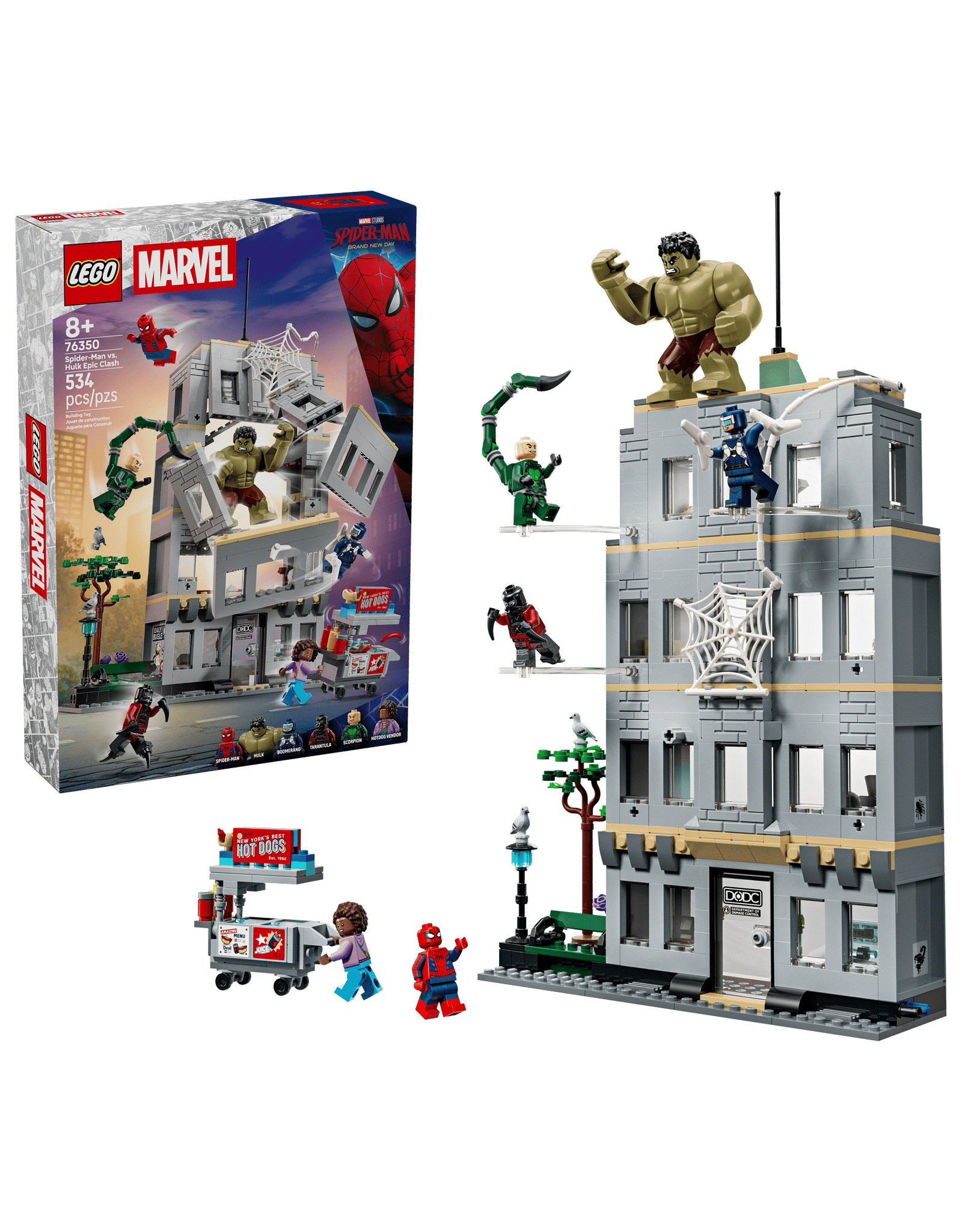 Lego Spider-Man vs. Hulk Epic Clash