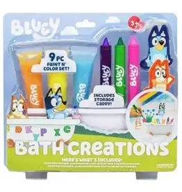 Bluey Creative Bath Colouring