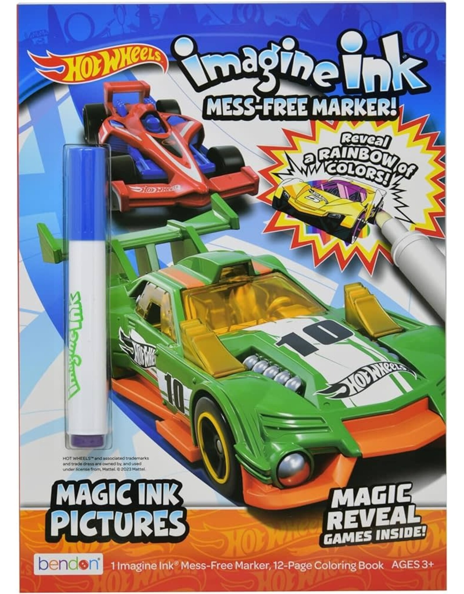 Imagine Ink: Magic Ink Hot Wheels