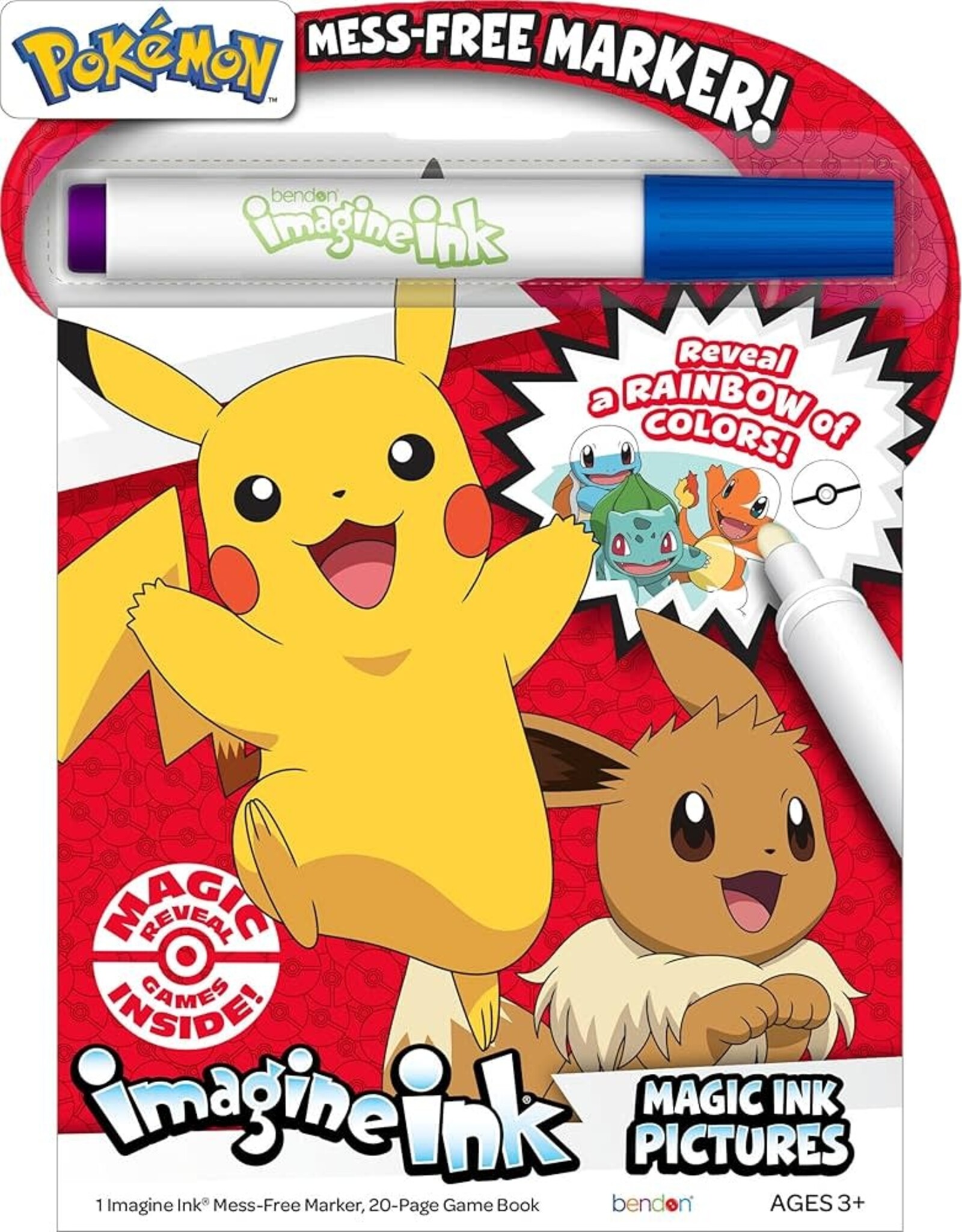 Imagine Ink: Magic Ink Pokemon
