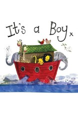 Alex Clark Art It's a Boy Ark Card