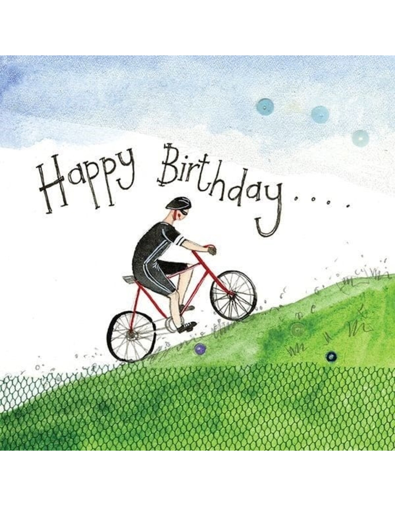 Alex Clark Art Hill Climb Birthday Card