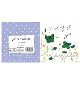 Alex Clark Art Butterflies Thinking of You Card