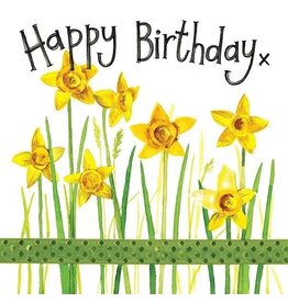 Alex Clark Art Daffodils Birthday Card