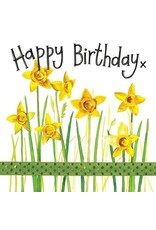 Alex Clark Art Daffodils Birthday Card