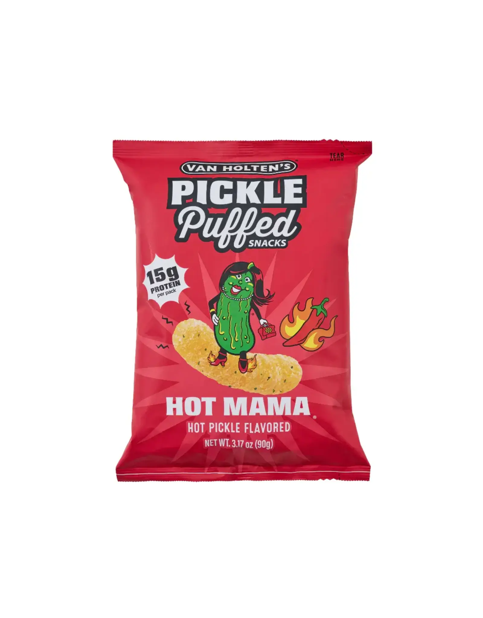 Van Holten's Pickle Puffs Hot Mama