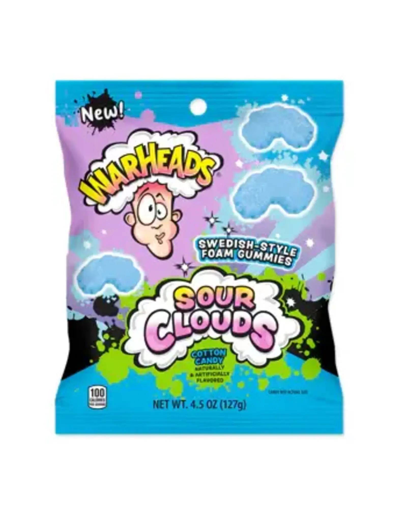 Warheads Sour Clouds Cotton Candy