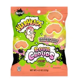 Warheads Sour Clouds Peach