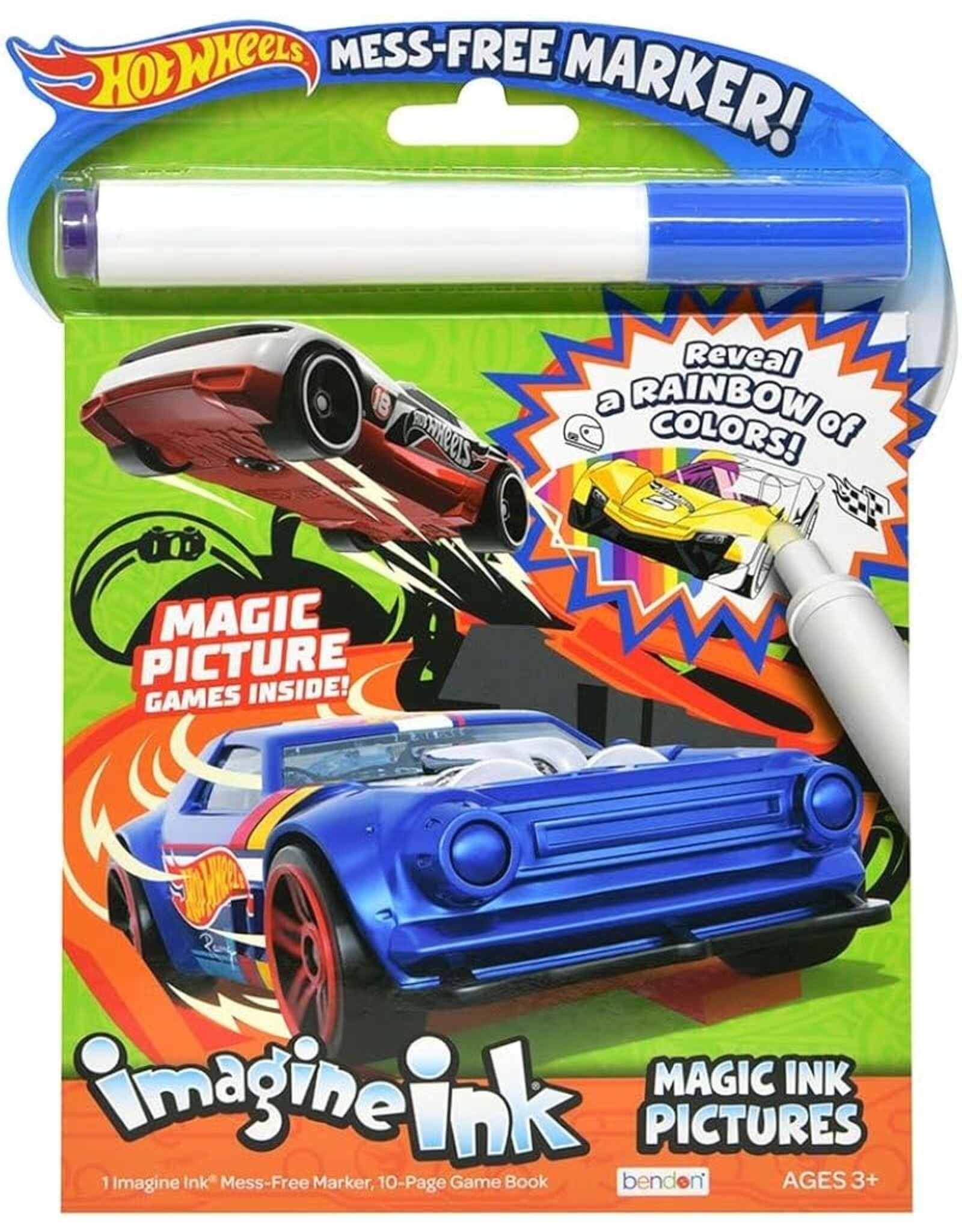 Imagine Ink: Magic Ink Hot Wheels