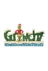 Jim Shore Grinchy Word Figurine